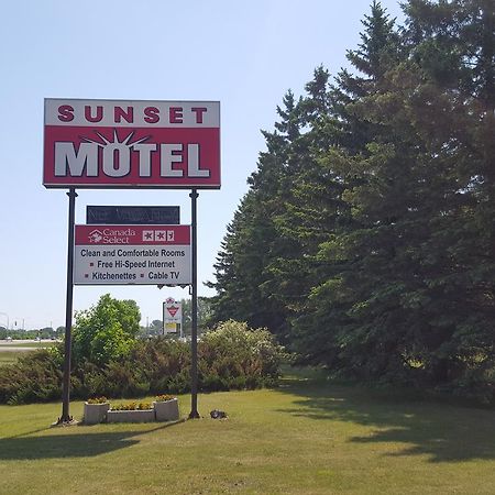 Sunset Motel Portage la Prairie Extérieur photo